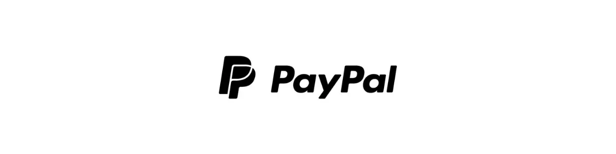 paypal black and white icon